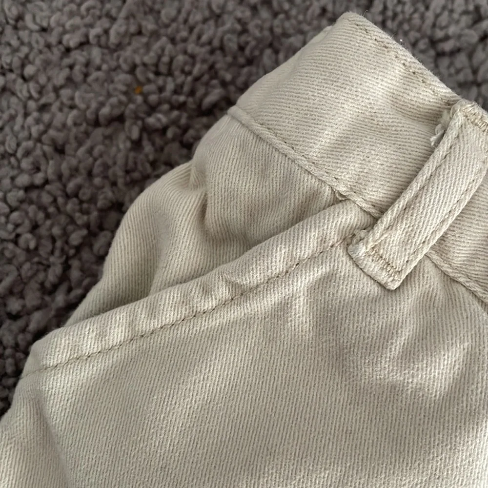 Gymboree 2006 Vintage Playful Hedgehog Cream Pants | Size 0-3 Months